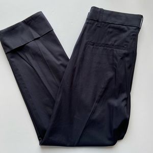 Vince Black Gorgeous Cotton Trousers, New W/O Tags, Size 8